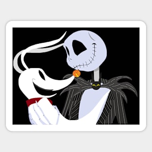 jack and zero best buds Sticker